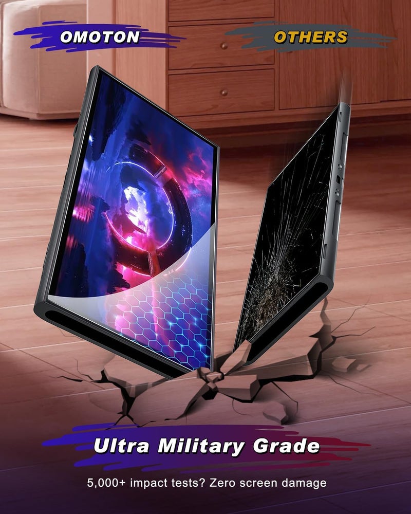 Omoton حماية شاشة مزدوجة لجهاز Lenovo Legion Go Gen 2، محمول 8.8 بوصة 2025 مع [أداة تركيب سهلة خالية من الغبار] تغطية كاملة، شفافة بدقة عالية، مقاومة للخدوش، مقاومة لبصمات الأصابع - Image 4